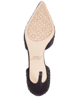 Jewel Badgley Mischka Alexandra Embelished Pointed-Toe Evening Pumps