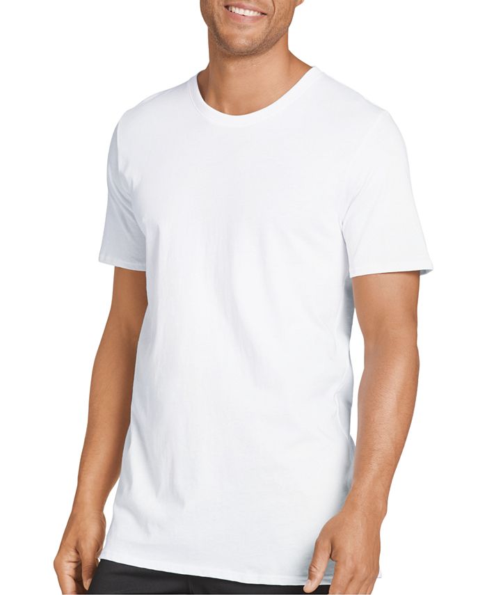 Jockey Men's Big Men 2 Pack Staycool+ Cotton Crewneck Undershirts Macy's