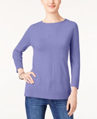 macys karen scott petite sweatshirts