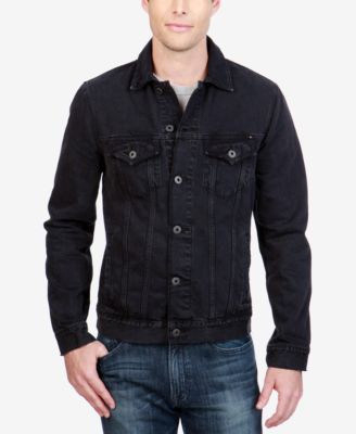 lucky brand men's denim jacket