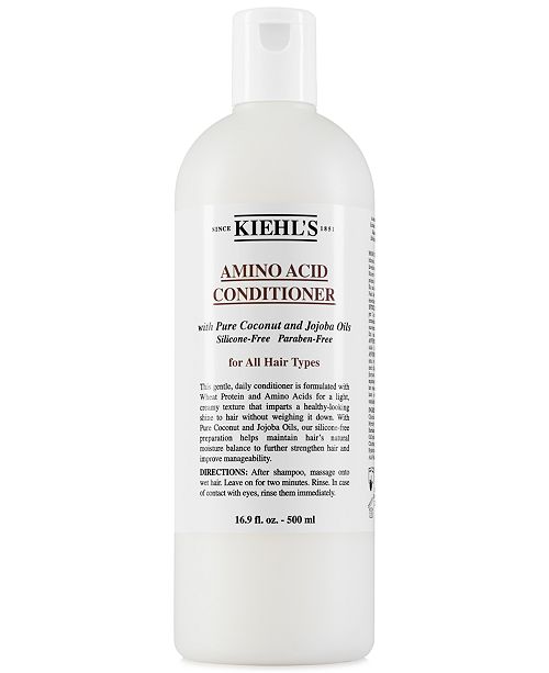 Kiehl's Since 1851 Amino Acid Conditioner, 16.9oz. Hair Care Bed