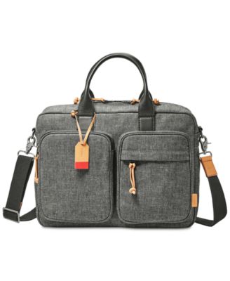 fossil defender briefcase