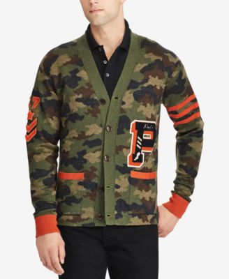 polo letterman sweater