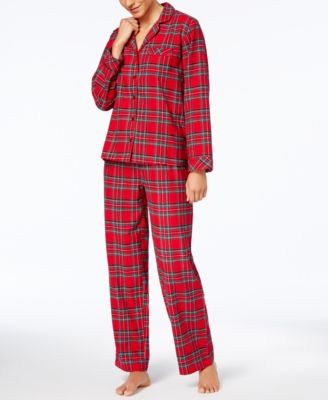 Family Pajamas - Matching  Women's Brinkley Plaid Pajama Set, Created for Macy's