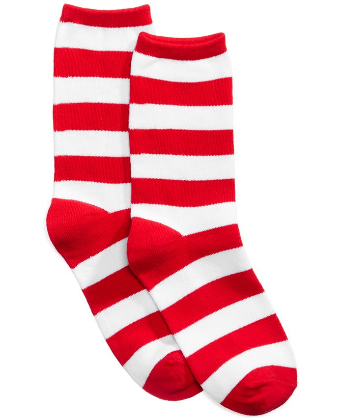Hot Sox Women's College Rugby-Striped Socks - Macy's