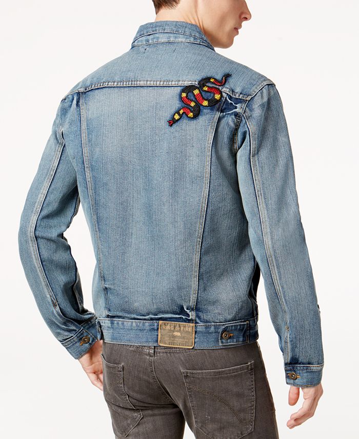 Ring of fire jean hot sale jacket