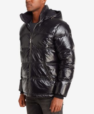 Sean John Men's Shiny Puffer Jacket - Macy's