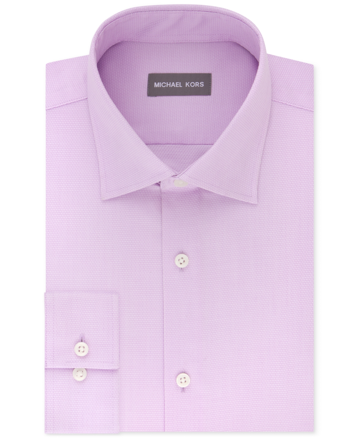 Michael Kors Men's Regular Fit Airsoft Non-Iron Performance Dress Shirt