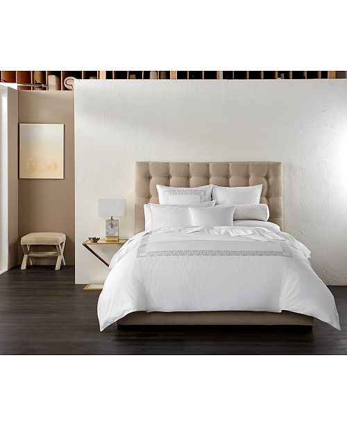 Hotel Collection Closeout Greek Key Platinum Bedding Collection