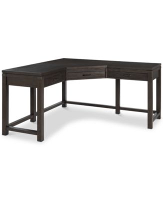 CLOSEOUT! Hendrik Home Office Corner Desk, Created for Macy's - Macy's