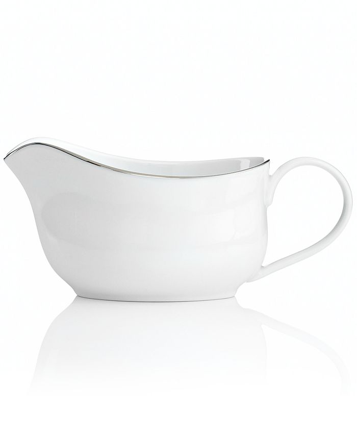 Charter Club Dinnerware, Grand Buffet Platinum Fine Line Gravy Boat