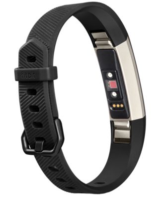 Fitbit Alta Heart Rate Wristband Smart Watch 16mm Macy's