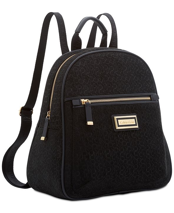 Calvin Klein Hudson Signature Medium Backpack & Reviews Handbags