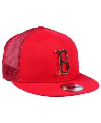 New Era Boston Red Sox Color Metal Mesh Back 9FIFTY Cap