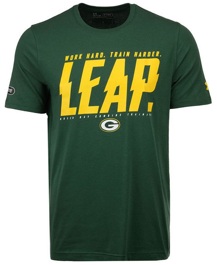 Under Armour Men's Green Bay Packers Team Verb T-Shirt - Macy's
