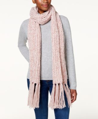 INC International Concepts - Chenille Fringe Skinny Scarf