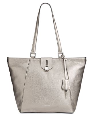 Calvin Klein - Pebble Padlock Extra-Large Tote