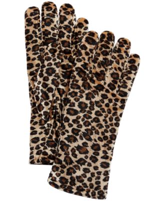 animal print womens gloves