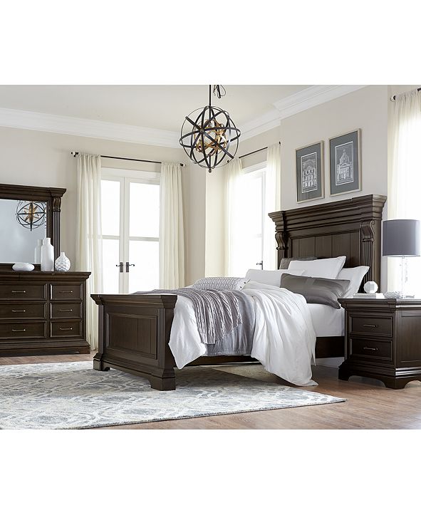 Furniture Closeout! Carlisle Panel Bedroom Furniture, 3-Pc ...