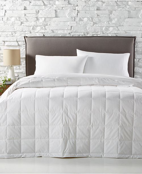 Charter Club European White Down Full/Queen Blanket, Created for Macy's