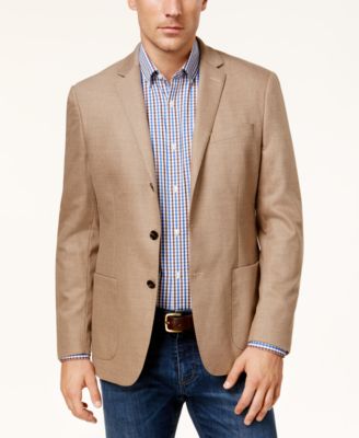 Michael Kors - Men's Classic-Fit Stretch Flannel Blazer