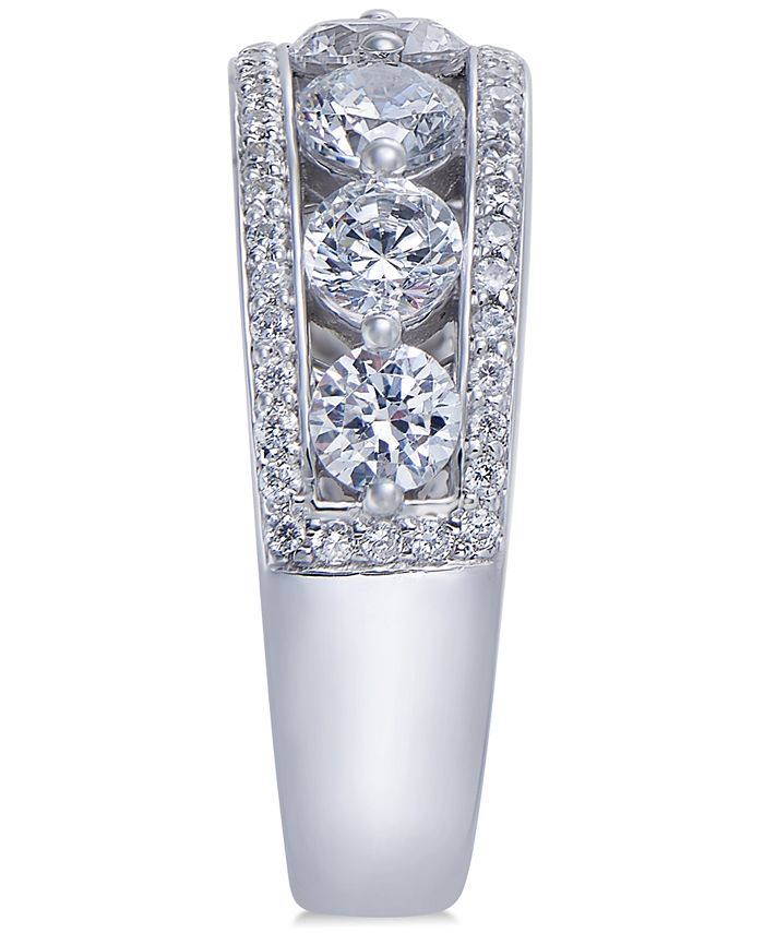 Macy's - Certified Diamond Band Ring in 14k White Gold (2 ct. t.w.)