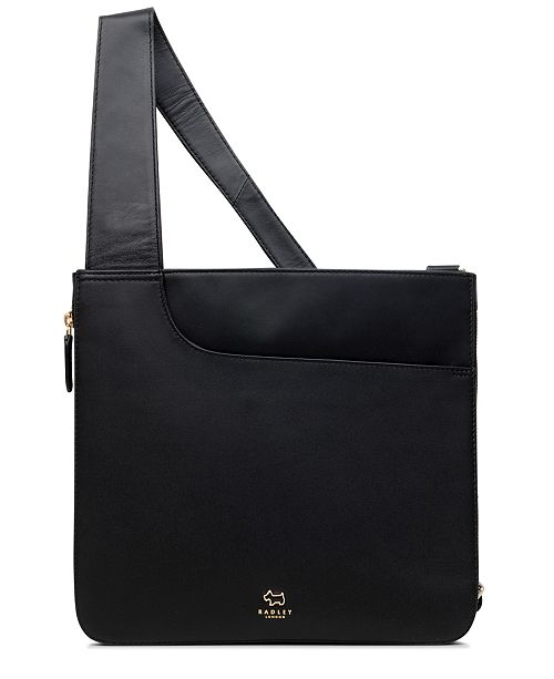 Radley London Pocket Bag ZipTop Leather Crossbody & Reviews Handbags
