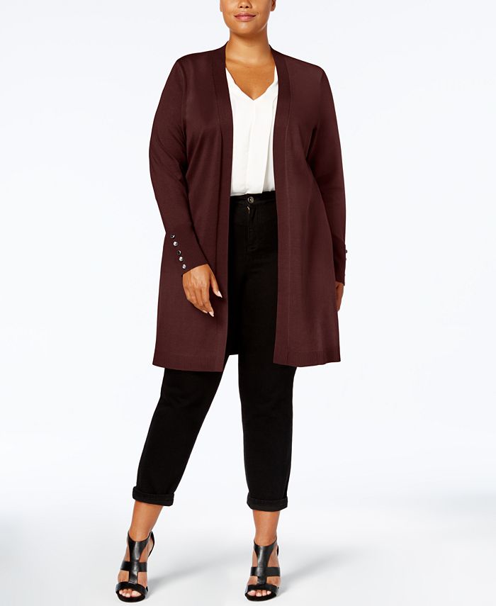 Macys long duster outlet cardigan