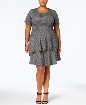 NY Collection Faux-Suede Lace-Up Fit 