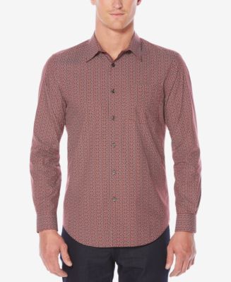 Perry Ellis Men's Printed Dress Shirt - Macy's