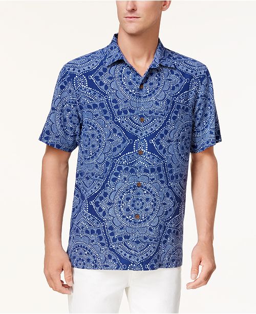 Tommy Bahama Men's Camp the Casbah Printed Shirt & Reviews - Casual ...