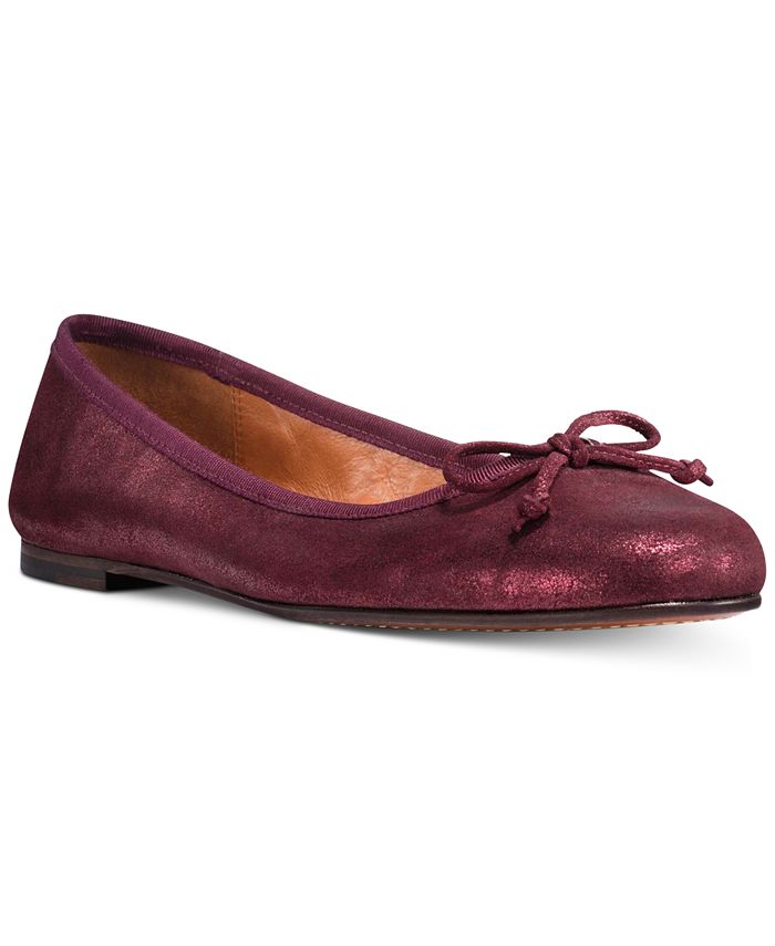 COACH Lola Ballet Flats Macy s