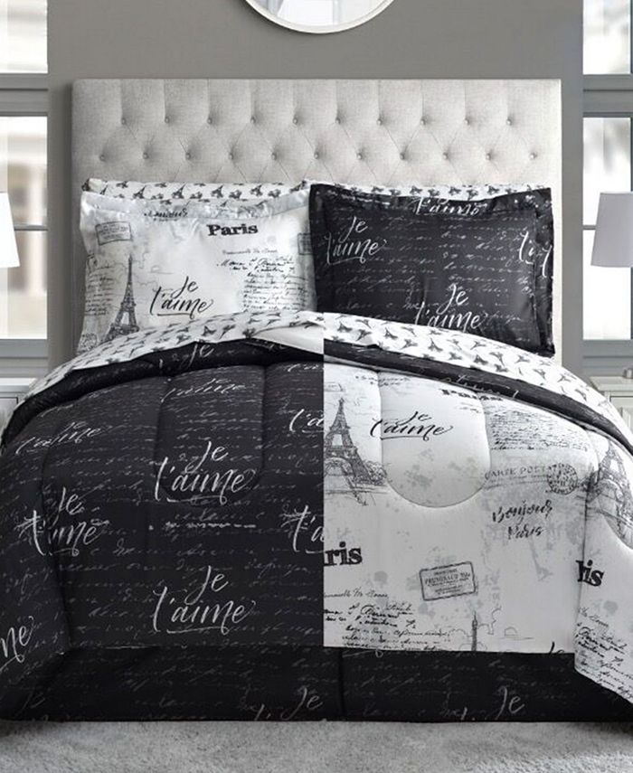 Fairfield Square Collection Paris Reversible 8Pc. Queen Bedding