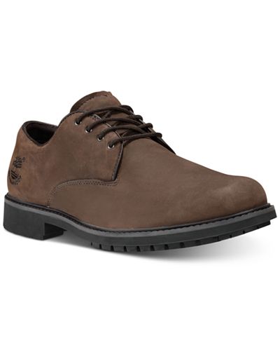 timberland men's stormbuck plain toe waterproof derby
