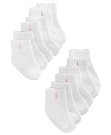Ralph Lauren Baby Girls Sport Low-Cut Socks 6-Pack