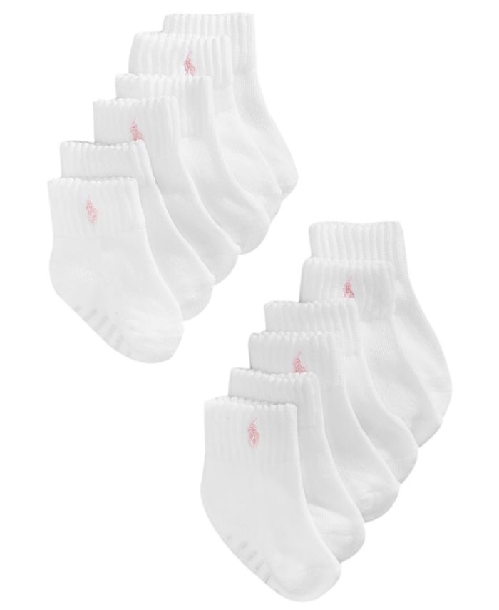 Polo Ralph Lauren - Baby Girl Sport 6 Pack Socks