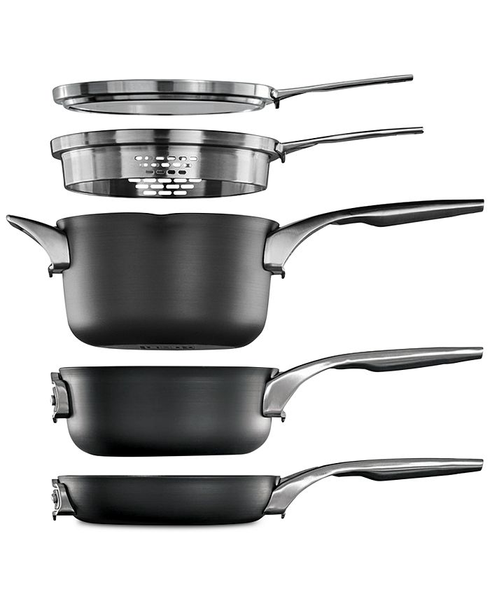 Calphalon 10 PC Space Saving Cookware Set for Sale in Denver, CO - OfferUp