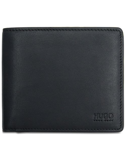Hugo Boss Men's Leather Coin Wallet & Reviews - All Accessories - Men ...