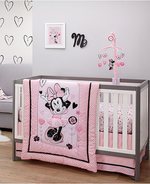 Disney Minnie Mouse Hello Gorgeous Baby Bedroom Collection