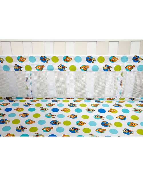 Disney Finding Nemo 4 Pc Graphic Print Crib Liner Set Reviews