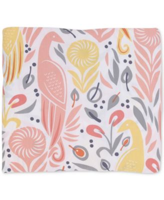 Macy's - Boheme Cotton Percale Printed Fitted Crib Sheet