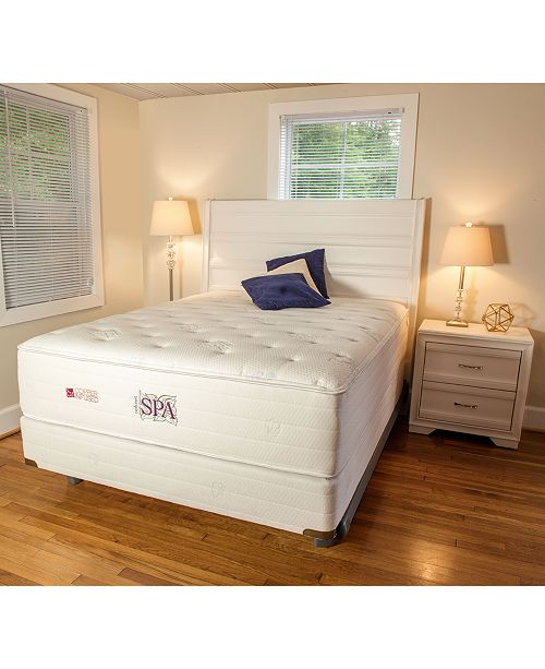 Nature S Spa By Paramount Exhale Latex 16 Plush Mattress Twin
