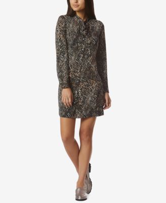 Avec Les Filles - Leopard-Print Shirtdress