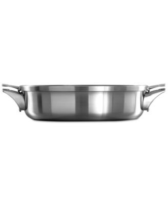 Calphalon - Premier Space-Saving Stainless Steel 5-Qt. Sauteuse & Lid