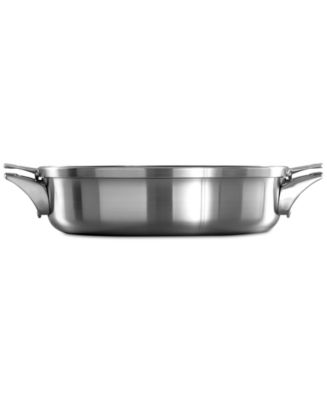 Calphalon Contemporary Stainless Steel 5 Qt. Covered Sauteuse - Macy's