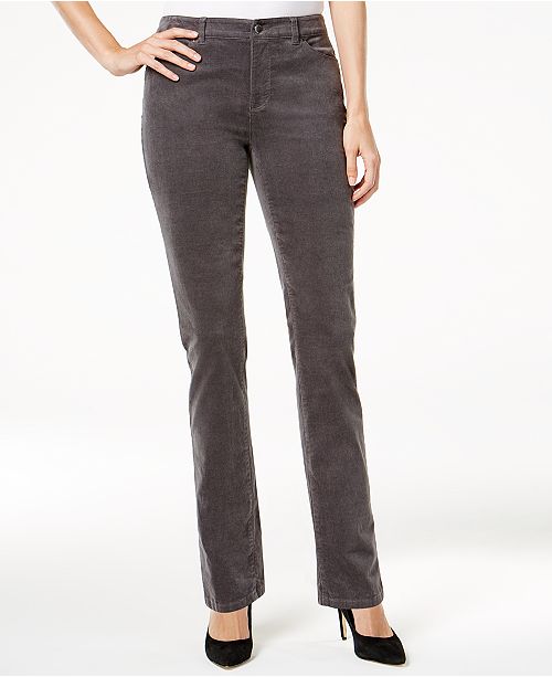 Charter Club Petite Lexington Corduroy StraightLeg Pants, Created for