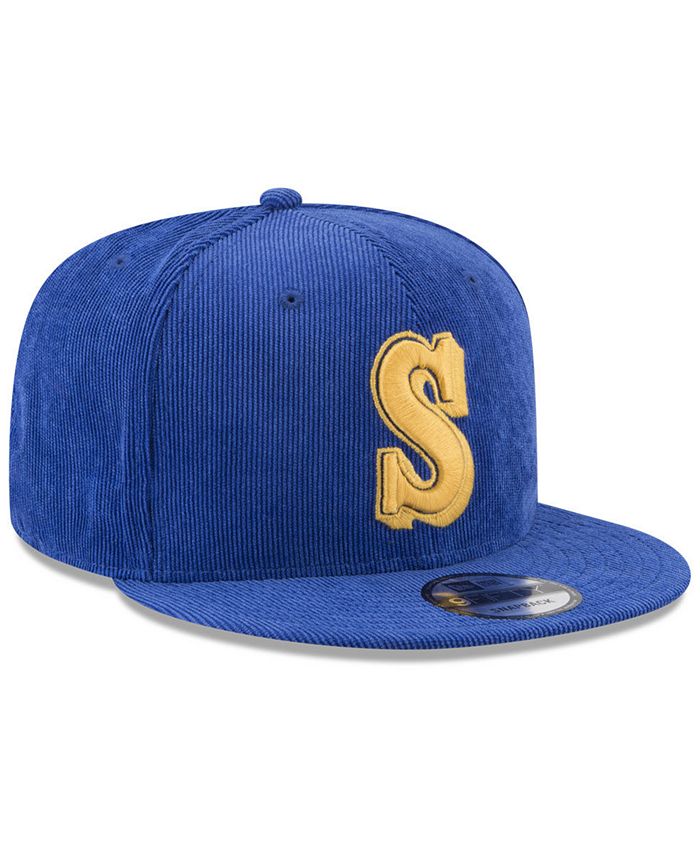 New Era Seattle Mariners All Cooperstown Corduroy 9FIFTY Snapback Cap ...