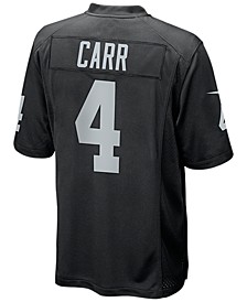 Men's Derek Carr Las Vegas Raiders Game Jersey