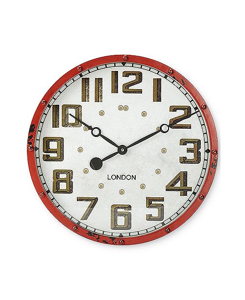 JLA Home Madison Park Gremacy Metal Clock & Reviews Clocks Macy's