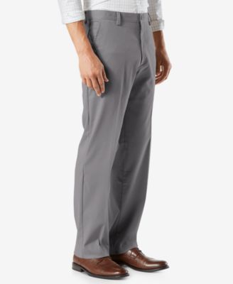 Men's Big & Tall Easy Classic Fit  Khaki Stretch Pants